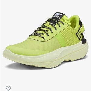 Sorel Lime Green Explorer Blitz Leisure Chunky Sole LaceUp Lightweight Sneaker 9